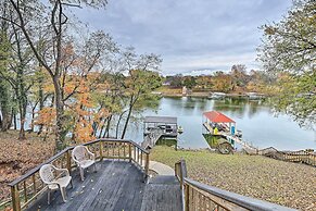 Spacious Lakefront Retreat w/ Hot Tub + Dock!