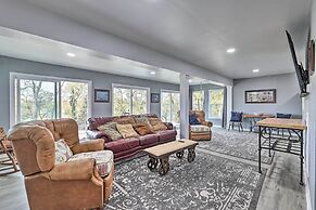 Spacious Lakefront Retreat w/ Hot Tub + Dock!