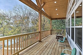 Spacious Lakefront Retreat w/ Hot Tub + Dock!