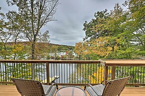Waterfront Highland Lake Home w/ Deck+private Dock