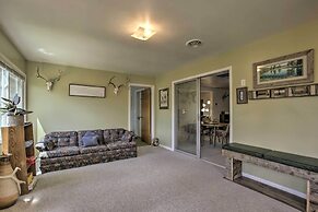 Walkable Ten Sleep House w/ Patio & Sunroom!