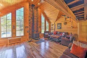 Unadilla Cabin on 50 Acres + Fire Pit & Creek