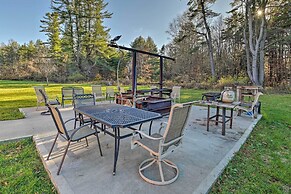Unadilla Cabin on 50 Acres + Fire Pit & Creek