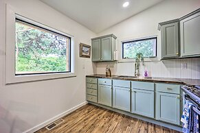 Deck & Boat Dock: Lakefront Cabin in Eucha!