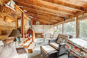 Rustic Waterfront Cottage w/ Fire Pit & Kayaks