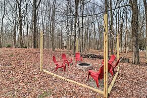 Game Room & Lake Access: Albrightsville Home!