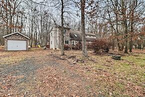 Game Room & Lake Access: Albrightsville Home!