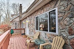 Game Room & Lake Access: Albrightsville Home!