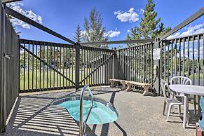 2-story Condo w/ Mtn View, Steps to Ski Lift!