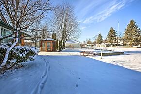 4 Season, Waterfront Houghton Lake House w/ Dock!