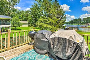 Beautiful Lakefront Retreat w/ Dock & Grill!