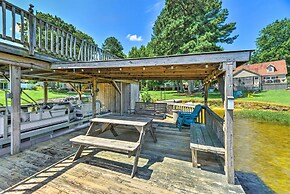 Beautiful Lakefront Retreat w/ Dock & Grill!