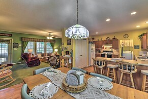 Beautiful Lakefront Retreat w/ Dock & Grill!