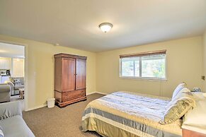 Anderson Island Retreat w/ Lakefront Deck & Canoe!