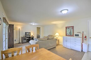 Anderson Island Retreat w/ Lakefront Deck & Canoe!