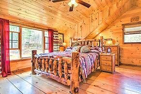 Chic Brandon Cabin w/ Pool, Hot Tub + Sauna!