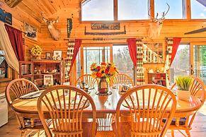 Chic Brandon Cabin w/ Pool, Hot Tub + Sauna!