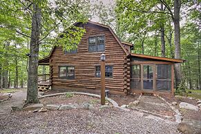 Family-friendly Massanutten Log Home w/ Views!