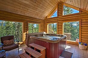 Expansive Alma Cabin w/ Hot Tub & Mountain Views!