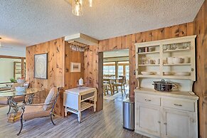 'fish House' w/ Deck, Fire Pit & River Views