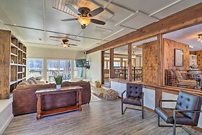 'fish House' w/ Deck, Fire Pit & River Views