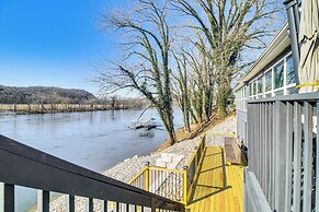 'fish House' w/ Deck, Fire Pit & River Views