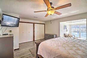 'fish House' w/ Deck, Fire Pit & River Views