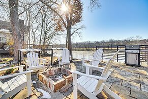 'fish House' w/ Deck, Fire Pit & River Views