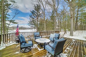 Fish, Hike & Hunt: Lakeside Newaygo Cottage