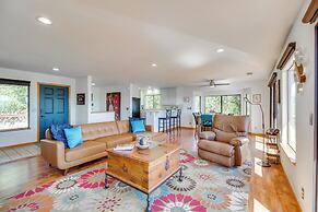 Idyllic Kelseyville Home w/ 2 Decks + Views!