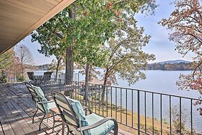 Lakefront Hot Springs Home W/hot Tub & Dock!