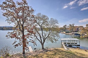 Hot Tub & Dock: Lakefront Home in Hot Springs