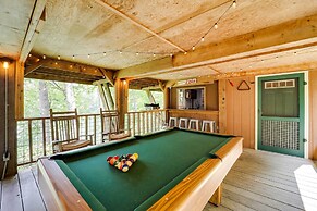 Lakefront Butler Retreat w/ Hot Tub & Dock!