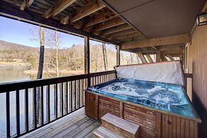 Lakefront Butler Retreat w/ Hot Tub & Dock!