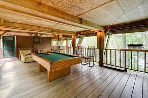 Lakefront Butler Retreat w/ Hot Tub & Dock!