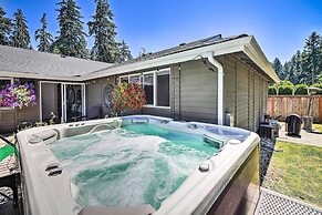 Modern Gem w/ Beautiful Backyard & Hot Tub!