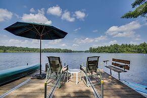 Maine Cottage w/ Dock & Kayaks, Near Augusta!