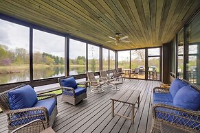 Spacious Plymouth Hideaway on Acreage w/ Lake!