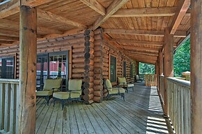 Wraparound Deck: Linville Mountain Cabin