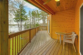 Waterfront Davis Pond Cabin w/ Dock + Kayaks!