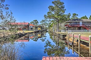 Waterfront Bay St Louis Oasis w/ Deck & Dock!