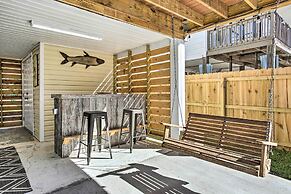 Waterfront Bay St Louis Oasis w/ Deck & Dock!