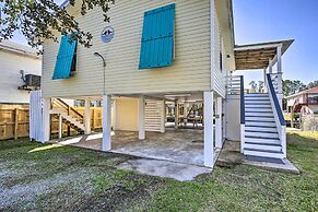 Waterfront Bay St Louis Oasis w/ Deck & Dock!