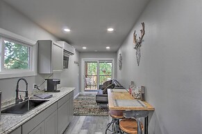 Unique Container Studio w/ Deck & Fire Pit!