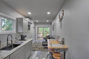 Unique Container Studio w/ Deck & Fire Pit!