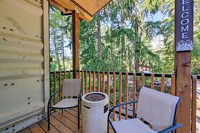 Unique Container Studio w/ Deck & Fire Pit!