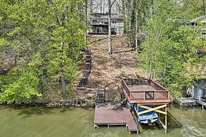 Waterfront Cottage w/ Boat Dock & 3 Decks!