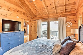 Deck & Game Room: Blue Ridge Mountain Cabin!