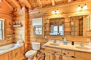 Deck & Game Room: Blue Ridge Mountain Cabin!