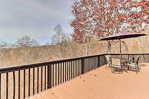 Deck & Game Room: Blue Ridge Mountain Cabin!
